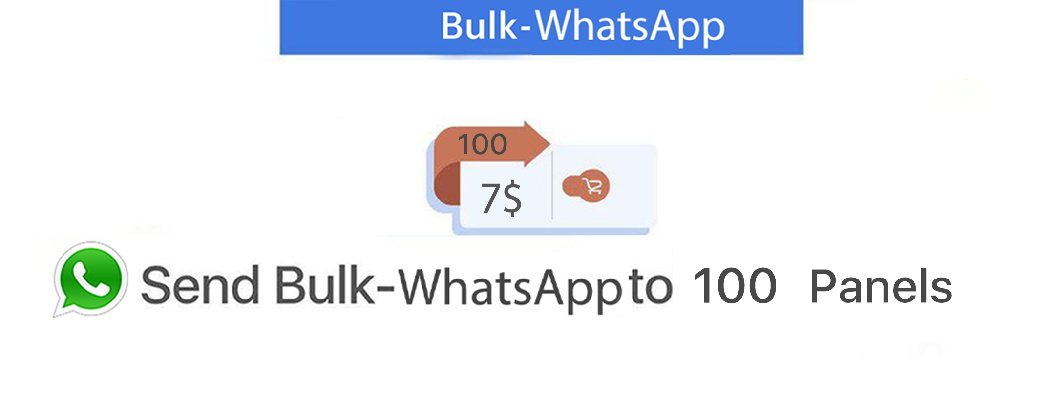 Bulk-Whatsapp - 100 Panels